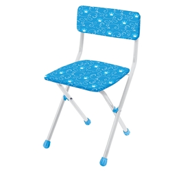 Стул детский складной (СТУ3/6 с коронами)
