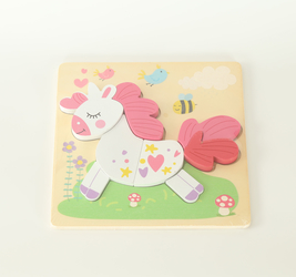 Пазлы деревянные