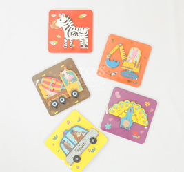 Пазлы деревянные