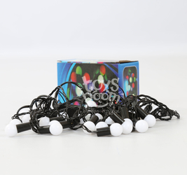 Гирлянда LED 28 ламп в виде шариков, разноцветная