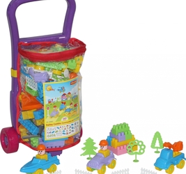 Тележка Caddie + Конструктор Строитель