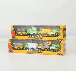 Набор машин в коробке, 4шт. 