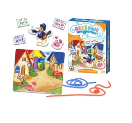 Веселые шнурочки Сорока-почтальон