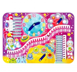 Обучающая игра Часы-календарь.Галактика.
