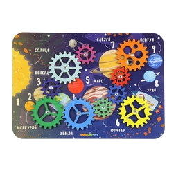 Головоломка Набор шестеренок.Космос, 