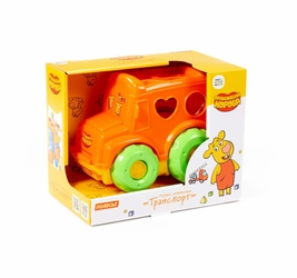 Игрушка развивающая Оранжевая корова Автобус 