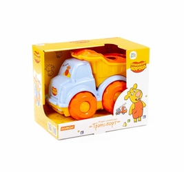 Игрушка развивающая Оранжевая корова Автомобиль-самосвал 