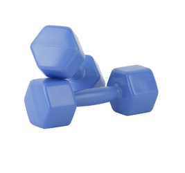 Гантели пласт. 1,1кг (2 шт.) пустые