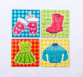 Пазл для малышей, Одежда