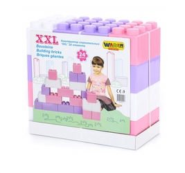 Конструктор строительный XXL, 24 элемента