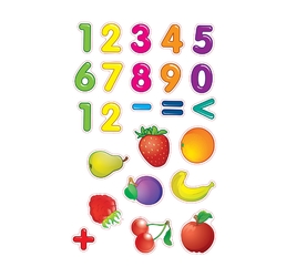 Игра на магнитах. Весёлое обучение. Учимся считать