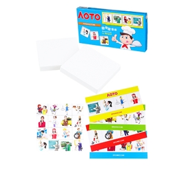 Лото пластм, 16 фишек. Профессии