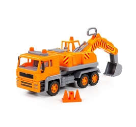 Алмаз, автомобиль-экскаватор №2 инерционный