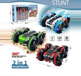 Машинка-амфибия на р/у, аккум. 