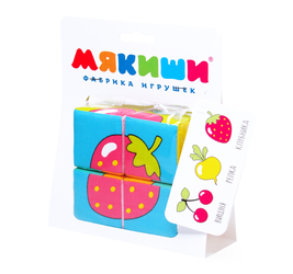 Кубики Собери картинку - Ягоды,Фрукты,Овощи