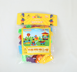 Конструктор-игрушка детский 60 деталей