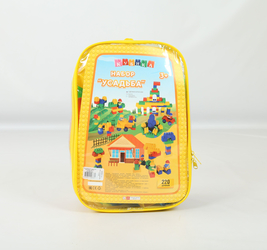 Конструктор-игрушка детский в рюкзаке 220 деталей