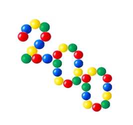 Шарики пластиковые,200шт, Ø70 мм