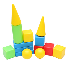 Мегаконструктор 14шт.