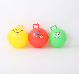 Мяч надувной с ручкой