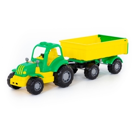 Трактор с прицепом Крепыш