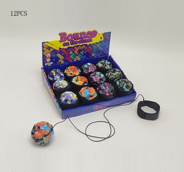 Мяч на резинке. Диаметр: 7см