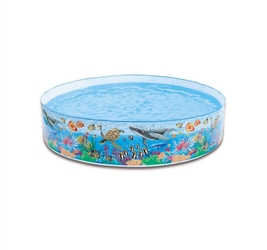 Бассейн с жестким ребром,244х46см