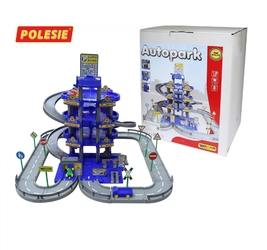 Паркинг 4-уровневый с дорогой 