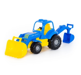 Трактор-экскаватор Крепыш