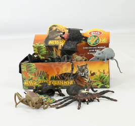 PS Набор Животный мир (12) насекомые, антистресс. 