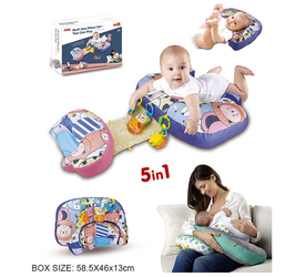 Мягкая подушка для младенца 5в1.