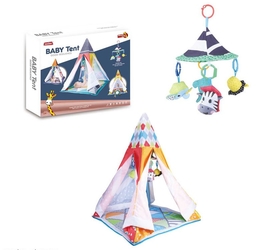 Палатка-шатер с игрушками.