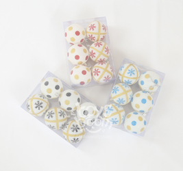 Шар новогодний,6 шт. в упак.