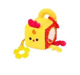 Игрушка Мякиши развивающий кубик (Цыплёнок Бро)