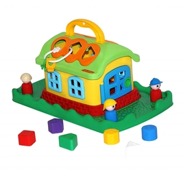 Сказочный домик На лужайке