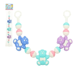 Погремушка-подвеска Смешные обезьянки