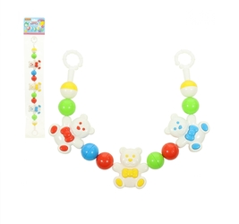 Погремушка-подвеска Весёлые мишки 