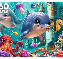 ПАЗЛЫ 260 элементов. УДИВИТЕЛЬНЫЙ ПОДВОДНЫЙ МИР
