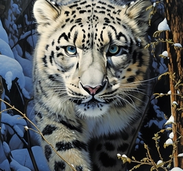 ПАЗЛЫ 500 элементов. СНЕЖНЫЙ БАРС