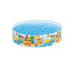 Бассейн с жесткими бортами, 122*25см