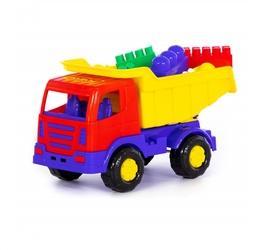 Мираж, автомобиль-самосвал + конструктор 