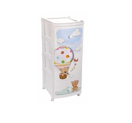 Комод Медвежата 4-х секцион. 