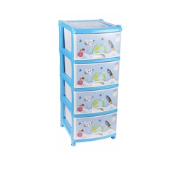 Комод детский (д/мальч.) 4-х секцион. 