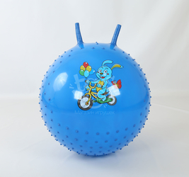 Мяч-прыгун с рожками, шипы.