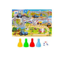 Игра настольная СИНИЙ ТРАКТОР.