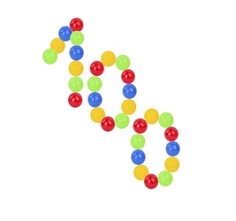 Шарики пластиковые,100шт, Ø60 мм