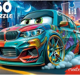 ПАЗЛЫ 60 элементов. Мощная машинка