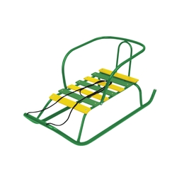 Санки Ветерок 1, зеленый