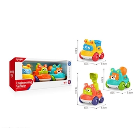 Набор машин в коробке. 