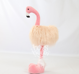 Фламинго мягкий. Размер: 80см